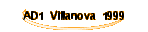 AD1 Villanova 1999